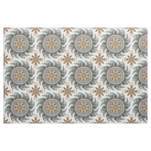 Painterly Boho Mandala Stof (Fat Quarter)