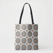 Painterly Boho Mandala Tote Bag (Voorkant)