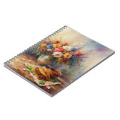 Painterly Floral Birria Tacos | Custom Monogram Notitieboek (Linkerzijde)