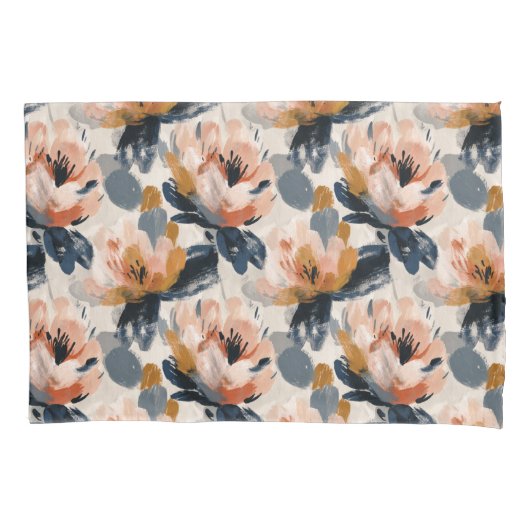 Painterly Floral Botanical Kussensloop (Voorkant)