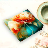 Painterly Floral Watercolor Tissue Paper Tissuepapier