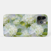 Painterly Hydrangea patroon Case-Mate iPhone Case (Achterkant (horizontaal))