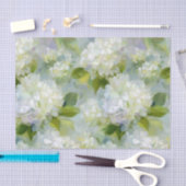 Painterly Hydrangea patroon Tissuepapier (Craft)