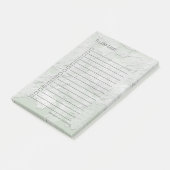 Painterly Impasto Stijl KIES KLEUR Post-it® Notes (Schuin)