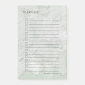 Painterly Impasto Stijl KIES KLEUR Post-it® Notes (Voorkant)