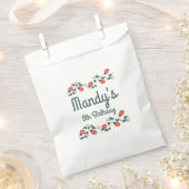 Painterly Lady Bug Birthday Garden Party Bedankzakje (Geknipt)