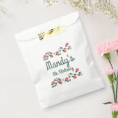 Painterly Lady Bug Birthday Garden Party Bedankzakje (Gezegeld)