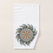 Painterly Mandala Bad Handdoek (Handdoek)