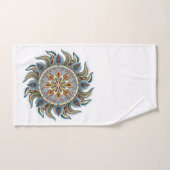 Painterly Mandala Bad Handdoek (Handdoek)