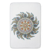 Painterly Mandala Badmat (Voorkant Verticaal)