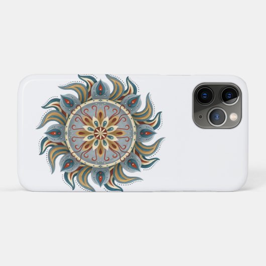 Painterly Mandala Case-Mate iPhone Case (Achterkant (horizontaal))