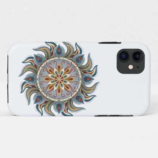Painterly Mandala Case-Mate iPhone Case (Achterkant (horizontaal))