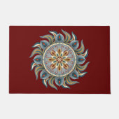 Painterly Mandala Deurmat (Voorkant)