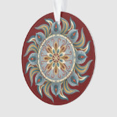 Painterly Mandala Ornament (voorkant)