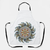 Painterly Mandala Schort (Voorkant)