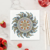 Painterly Mandala Servet (Insitu)
