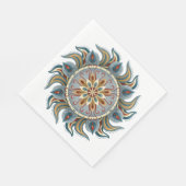 Painterly Mandala Servet (Hoek)