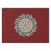 Painterly Mandala Tafelkleed (Voorkant (Horizontaal))