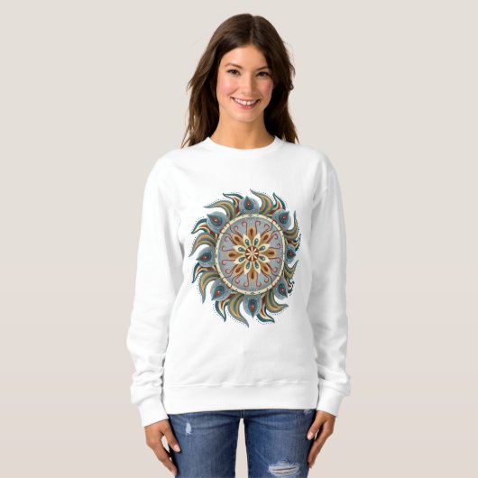 Painterly Mandala Trui (Voorkant volledig)