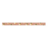 Painterly Peaches Ribbon Grosgrain Lint (Voorkant)