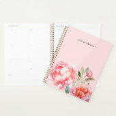 Painterly Peonies Refined floral Blush Design Planner (Display)