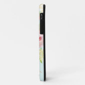 Painterly Simple Moderne Waterverf Floral Rozen Case-Mate iPhone Case (Achterkant/links)
