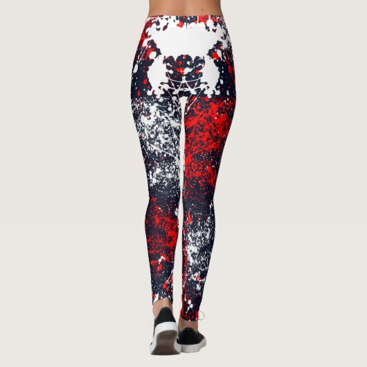 Painterly Splash Decor on Leggings (Achterkant)