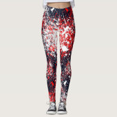 Painterly Splash Decor on Leggings (Voorkant)