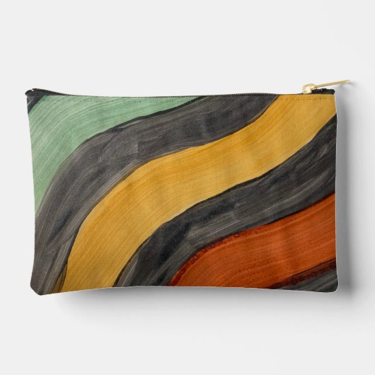 Painterly Waves Carry-All Pouch Etui (Achterkant)