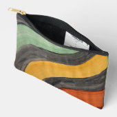 Painterly Waves Carry-All Pouch Etui (Open)