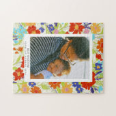 Painterly Wilde Lijst Moederdag Legpuzzel (Horizontaal)