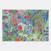 Painterly Wrapping Paper Flat Sheet Set van 3 (Voorkant 2)