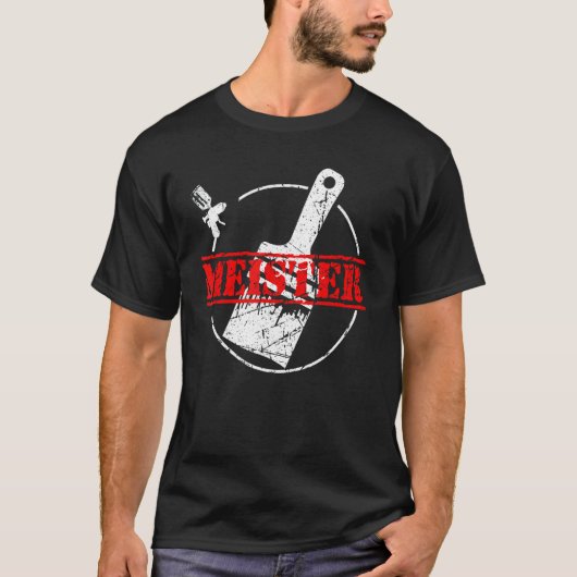 Paintermeister Master Painter en Lacquer Exam T-shirt (Voorkant)