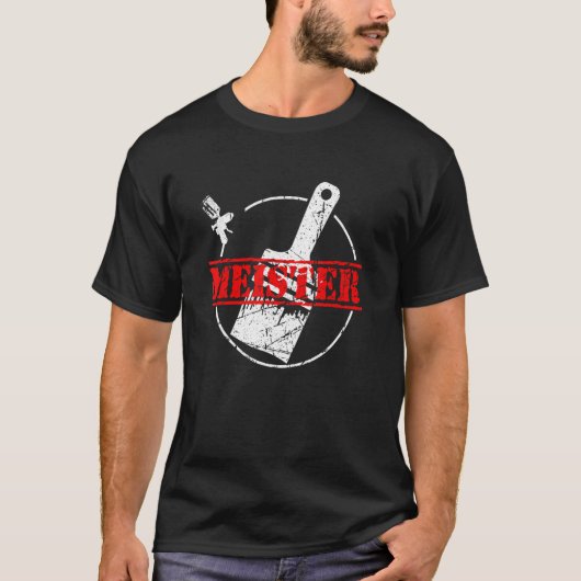 Paintermeister Master Painter en Lacquer Exam T-shirt (Voorkant)