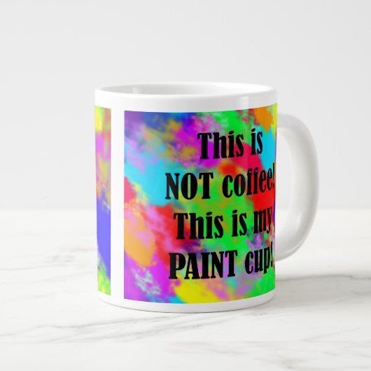 Painter's Cup Grote Koffiekop (Voorkant rechts)