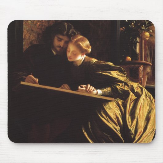 Painter's Honeymoon by Lord Frederic Leighton Muismat (Voorkant)