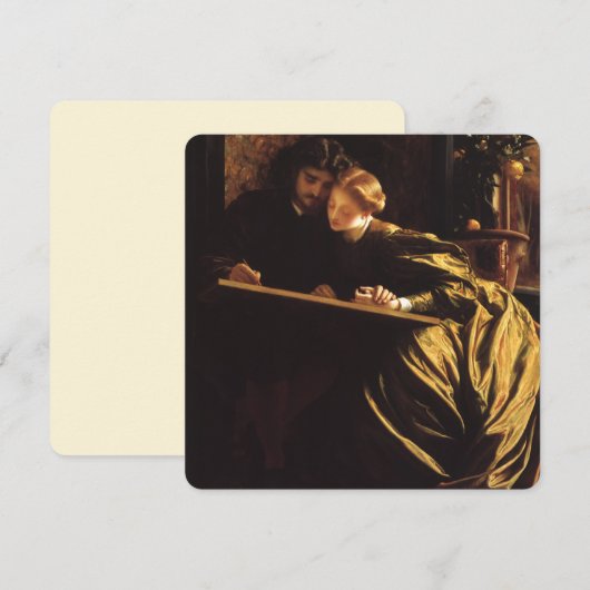 Painter's Honeymoon van Lord Frederic Leighton (Voorkant / Achterkant)