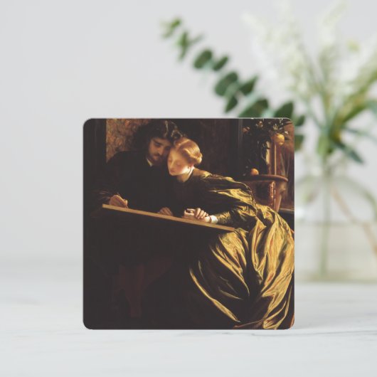 Painter's Honeymoon van Lord Frederic Leighton (Staand voorkant)