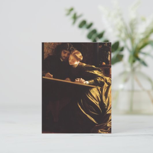 Painter's Honeymoon van Lord Frederic Leighton Briefkaart (Staand voorkant)