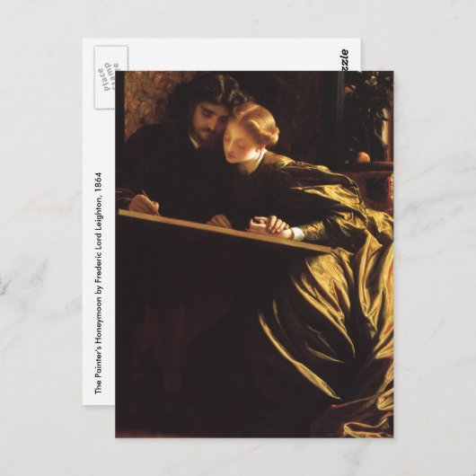 Painter's Honeymoon van Lord Frederic Leighton Briefkaart (Voorkant / Achterkant)