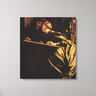 Painter's Honeymoon van Lord Frederic Leighton Canvas Afdruk