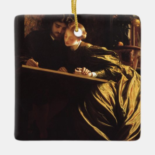 Painter's Honeymoon van Lord Frederic Leighton Keramisch Ornament (Voorkant)