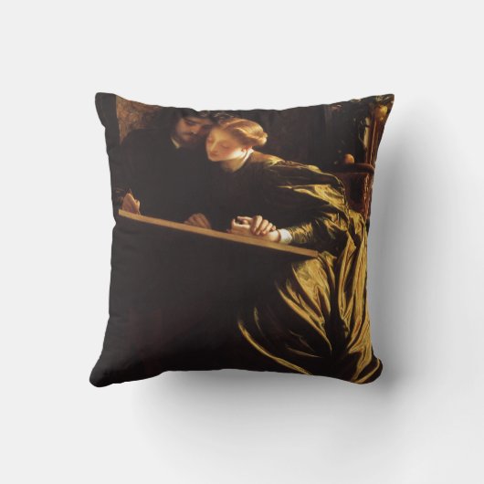 Painter's Honeymoon van Lord Frederic Leighton Kussen (Achterkant)