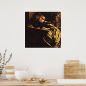 Painter's Honeymoon van Lord Frederic Leighton Poster (Keuken)