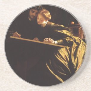 Painter's Honeymoon van Lord Frederic Leighton Zandsteen Onderzetter