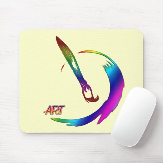 Painters Palate (computerstijl) Muismat (Met muis)