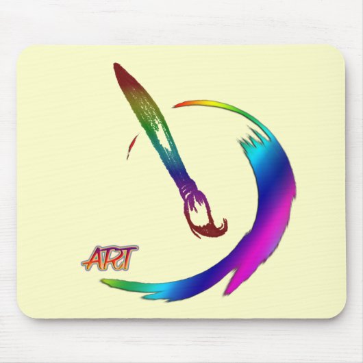 Painters Palate (computerstijl) Muismat (Voorkant)