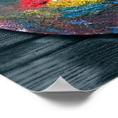 Painters palet poster (Hoek)