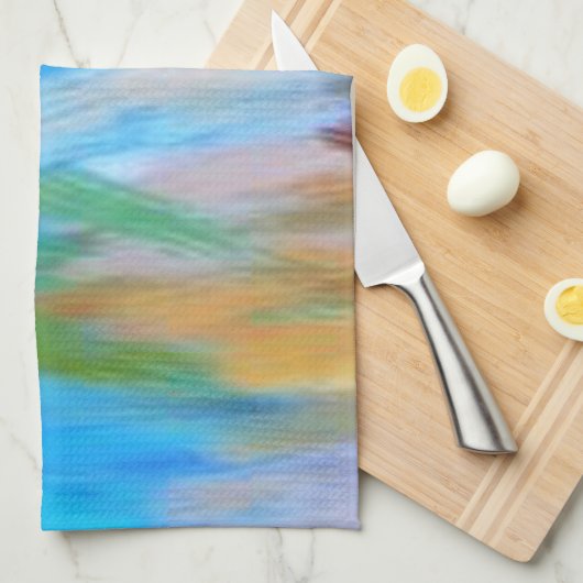 Painter's Palette Kitchen Towel Theedoek (Quarter Fold)