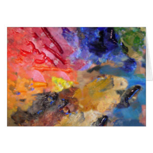 Painter's Palette Kleurrijke Verf